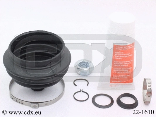 Jeu de joints-soufflets, arbre de commande CDX 22-1610
