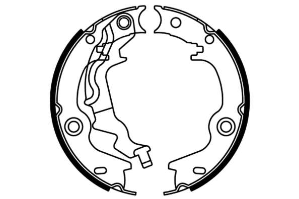 Jeu de mâchoires de frein E.T.F. 09-0693