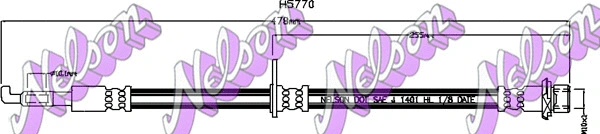 Flexible de frein KAWE H5770