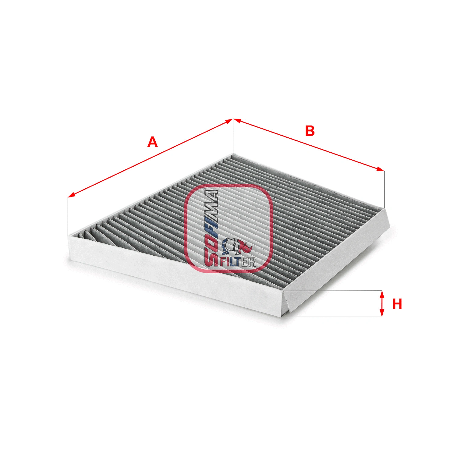 Filtre, air de l'habitacle SOFIMA S 4133 CA
