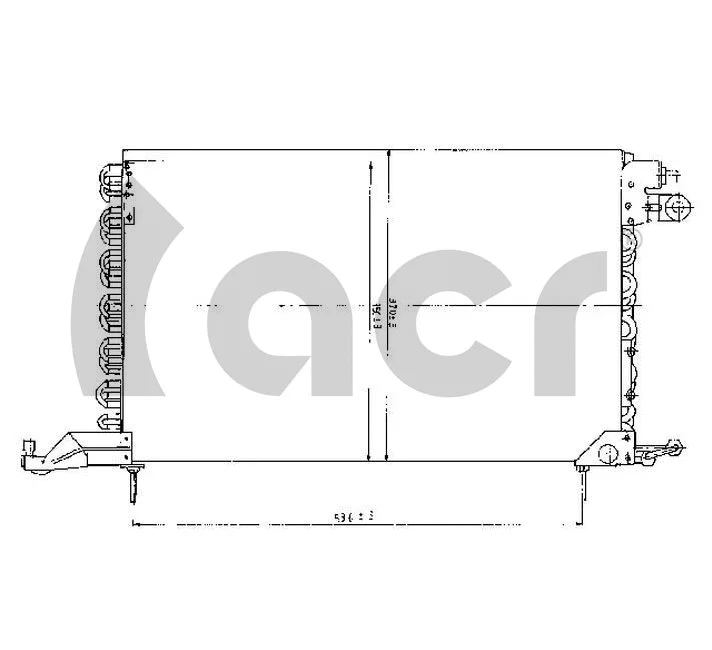 Condenseur, climatisation ACR 300111