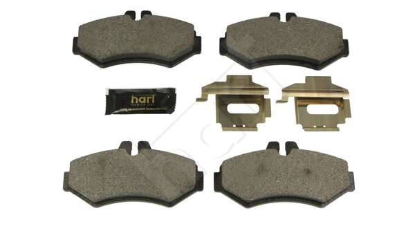 Kit de plaquettes de frein, frein à disque HART 248 880