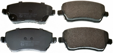 Kit de plaquettes de frein, frein à disque DENCKERMANN B111060
