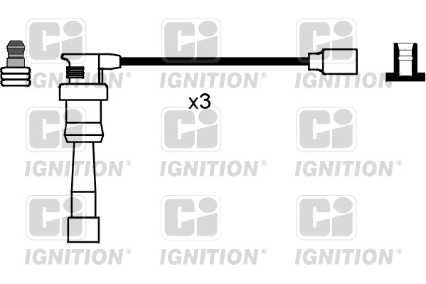 Kit de câbles d'allumage QUINTON HAZELL XC683
