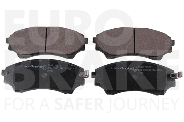 Kit de plaquettes de frein, frein à disque EUROBRAKE 5502222574