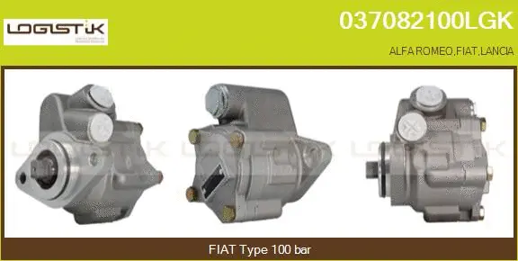 Pompe hydraulique, direction LGK 037082100LGK