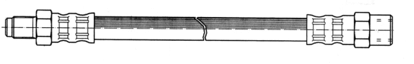 Flexible de frein CEF 510128
