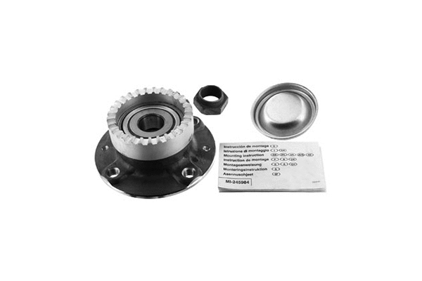 Kit de roulements de roue SKF Brazil VKBA 3546