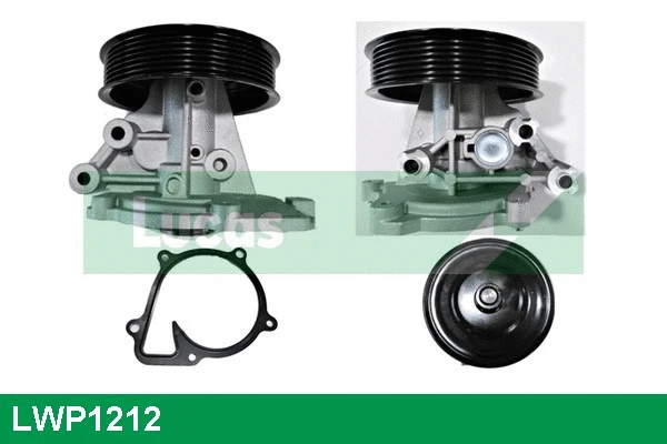 Pompe à eau, refroidissement du moteur LUCAS LWP1212