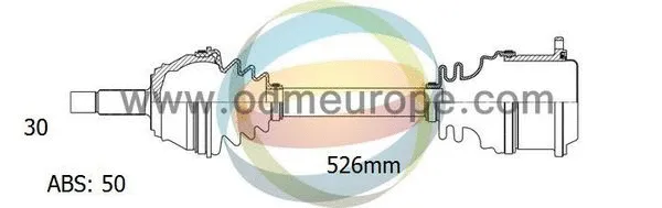 Arbre de transmission 4X4 ESTANFI EST-18-082391