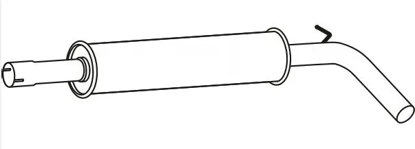 Silencieux avant VEGAZ GmbH SKS-193