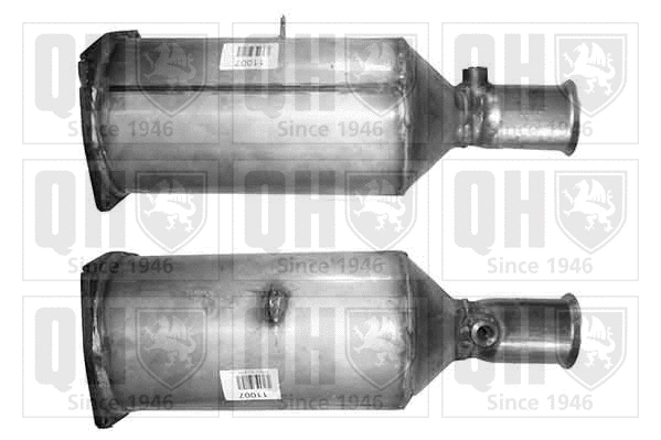 Filtre à particules / à suie, échappement QUINTON HAZELL QDPF11007P