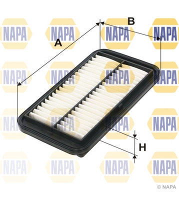 Filtre à air NAPA NFA1231