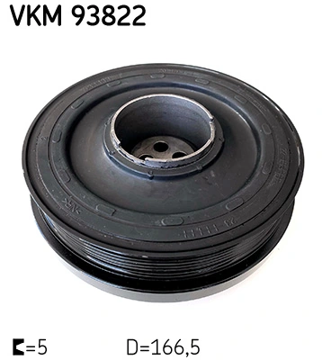 Poulie, vilebrequin SKF VKM 93822