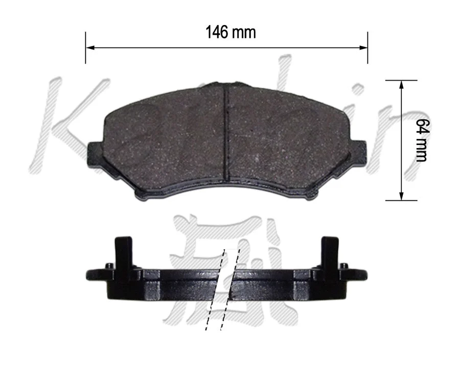 Kit de plaquettes de frein, frein à disque KAISHIN FK10173