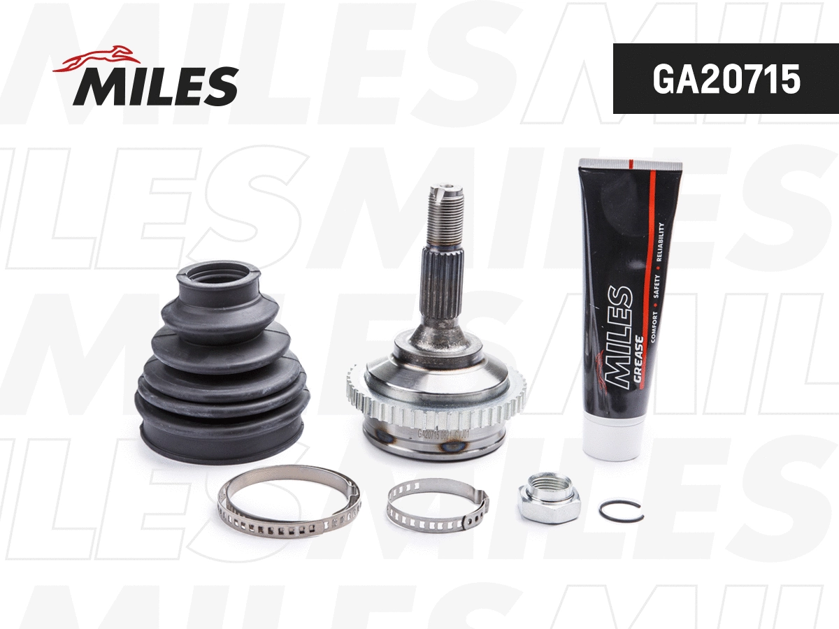 Jeu de joints, arbre de transmission MILES GA20715