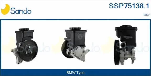 Pompe hydraulique, direction SANDO SSP75138.1