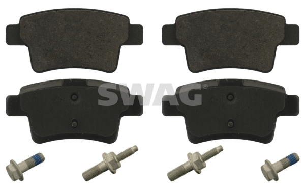 Kit de plaquettes de frein, frein à disque SWAG 64 91 6793