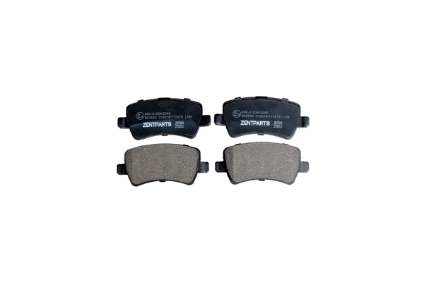 Kit de plaquettes de frein, frein à disque ZentParts Z07309