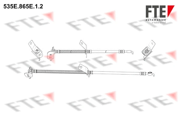 Flexible de frein FTE 9240763