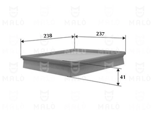 Filtre à air AKRON-MALÒ 1500208