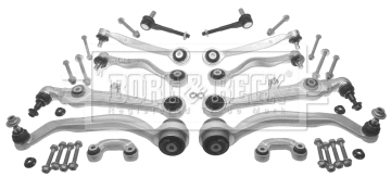 Kit de réparation, bras triangulaire BORG & BECK BCA7125K