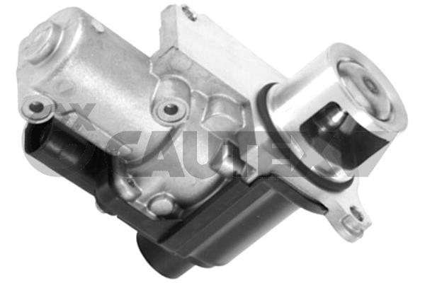 Vanne EGR, commande des gaz d'échappement CAUTEX 757644