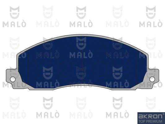 Kit de plaquettes de frein, frein à disque AKRON-MALÒ 1050665
