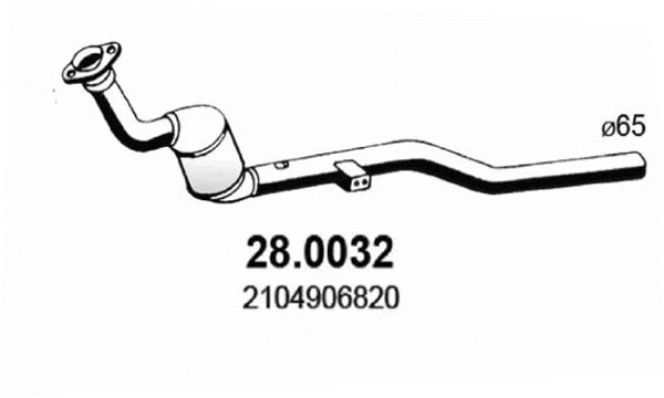 Catalyseur ASSO 28.0032