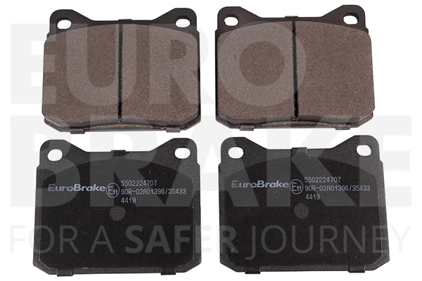 Kit de plaquettes de frein, frein à disque EUROBRAKE 5502224707