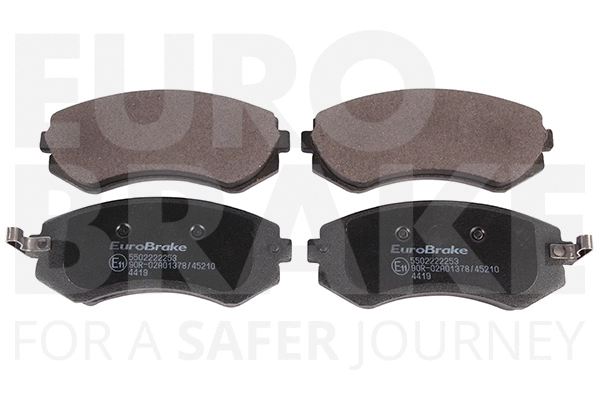 Kit de plaquettes de frein, frein à disque EUROBRAKE 5502222253