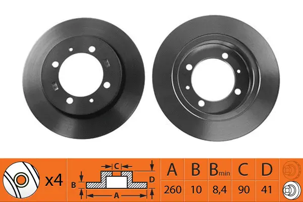 Disque de frein SB BR23102