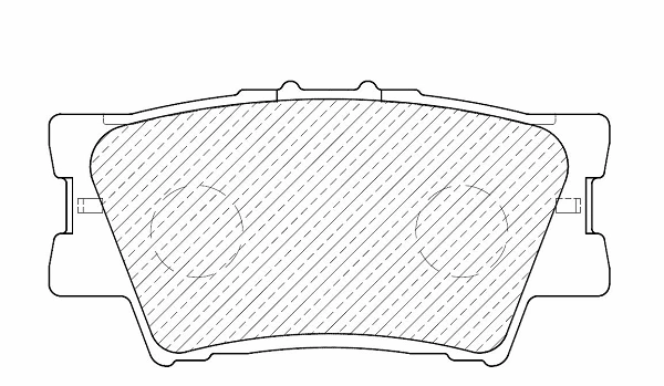Kit de plaquettes de frein, frein à disque KLAXCAR FRANCE 24632z