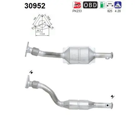 Catalyseur AS 30952