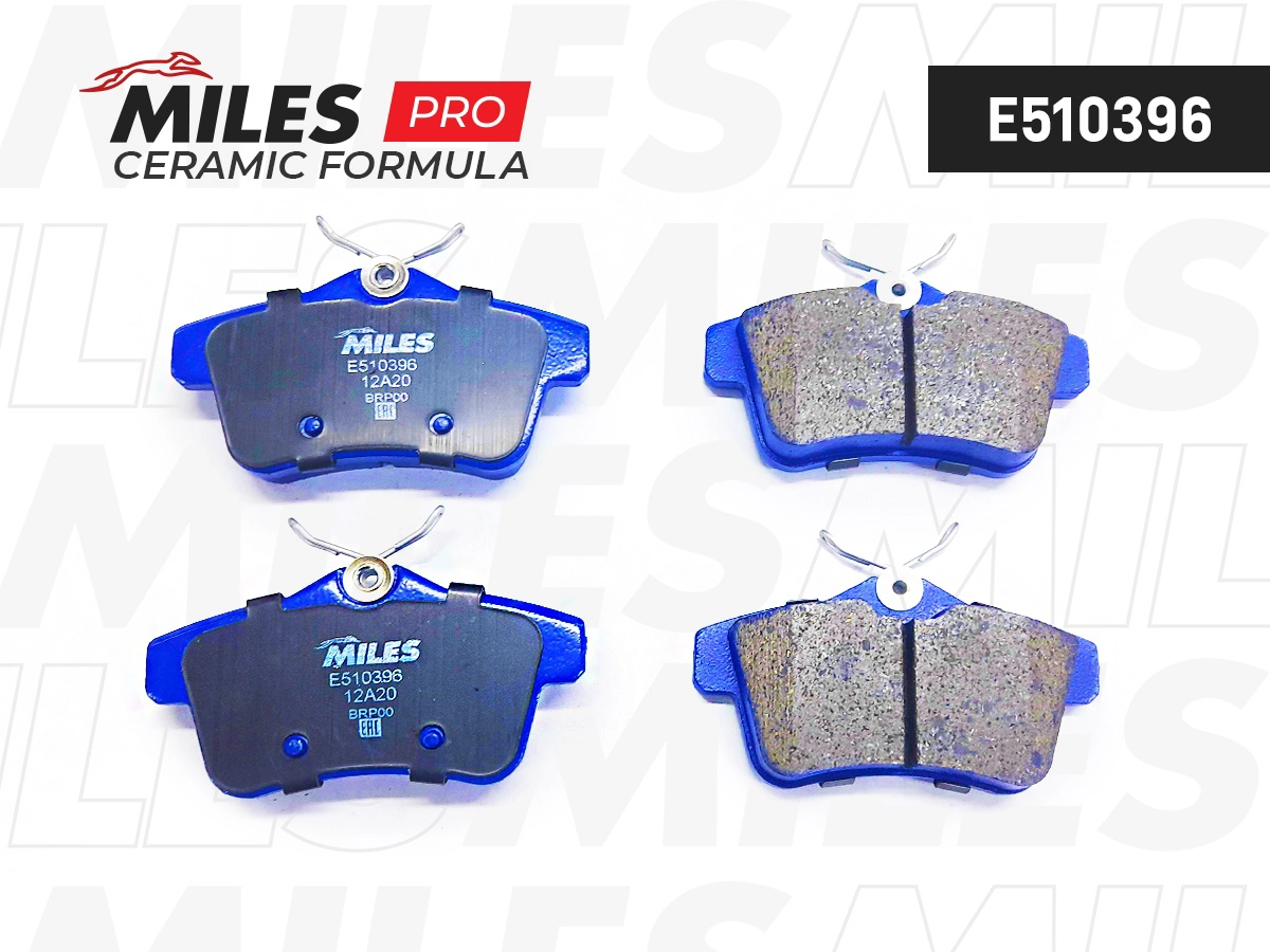Kit de plaquettes de frein, frein à disque MILES E510396
