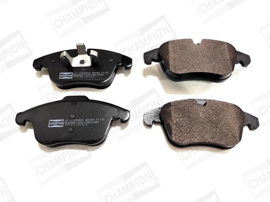 Kit de plaquettes de frein, frein à disque CHAMPION 573336CH
