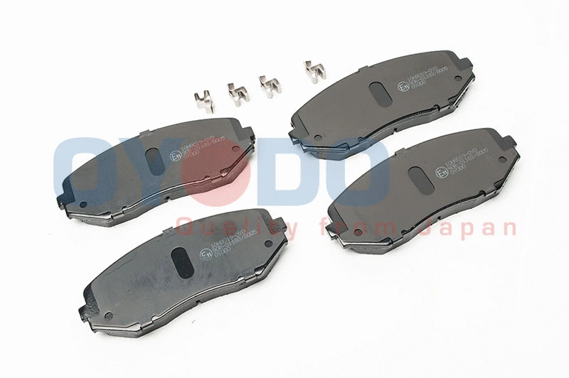 Kit de plaquettes de frein, frein à disque Oyodo 10H8019-OYO