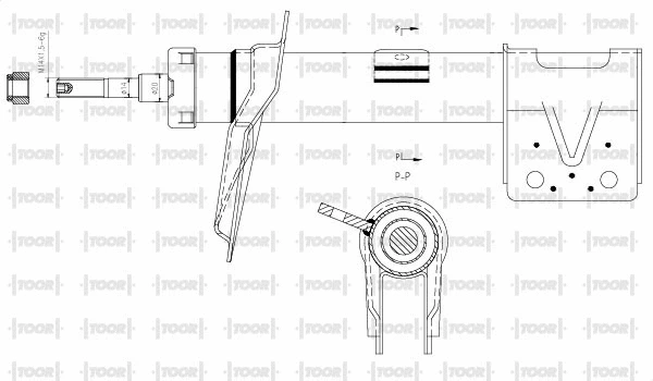 Amortisseur TOOR SG11390