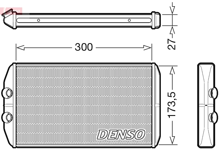 Système de chauffage DENSO DRR12008