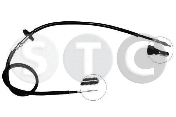 Tirette à câble, frein de stationnement STC T483213