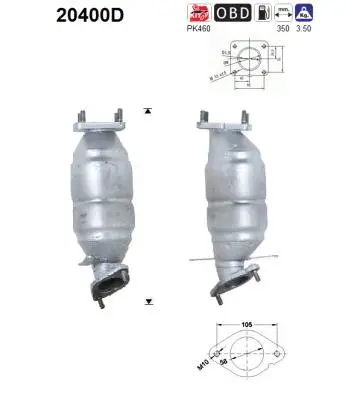 Catalyseur AS 20400D