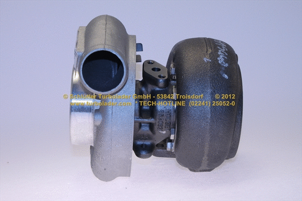 Turbocompresseur, suralimentation SCHLÜTTER TURBOLADER 186-00730