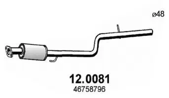Catalyseur ASSO 12.0081