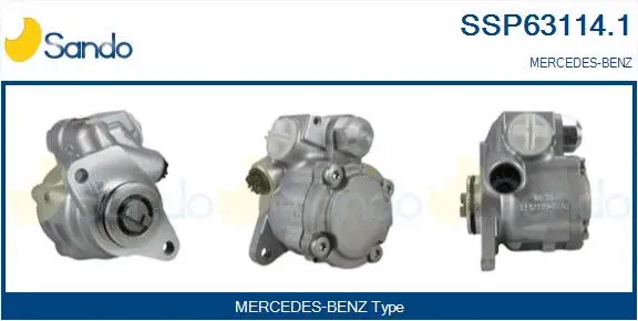 Pompe hydraulique, direction SANDO SSP63114.1
