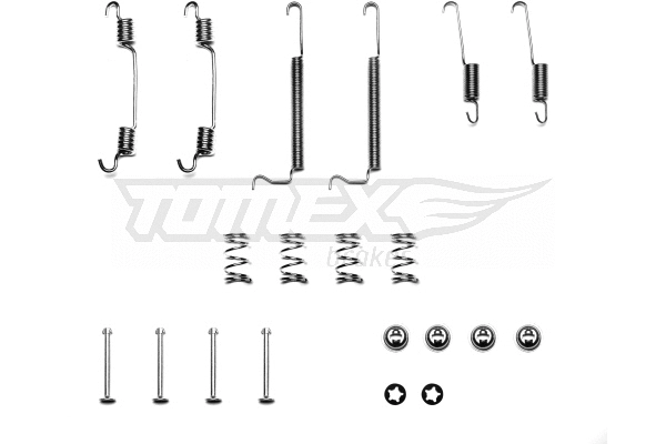 Kit d'accessoires, mâchoire de frein TOMEX Brakes TX 40-04