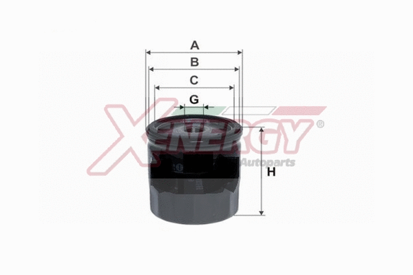 Filtre à huile AP XENERGY X159554