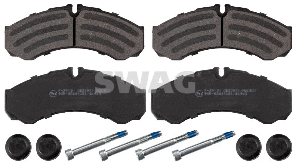 Kit de plaquettes de frein, frein à disque SWAG 33 10 7492