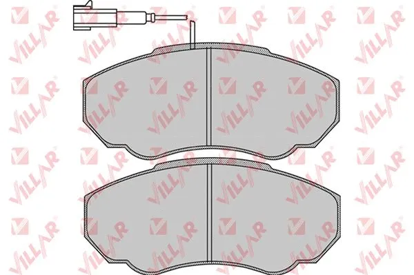Kit de plaquettes de frein, frein à disque VILLAR 626.0966