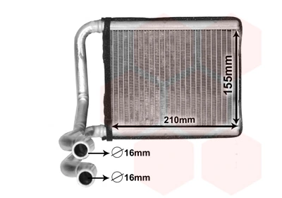 Système de chauffage VAN WEZEL 82006393