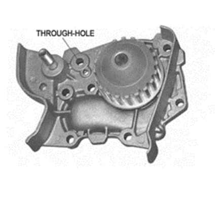 Pompe à eau, refroidissement du moteur TRADEX FRANCE TPE-112